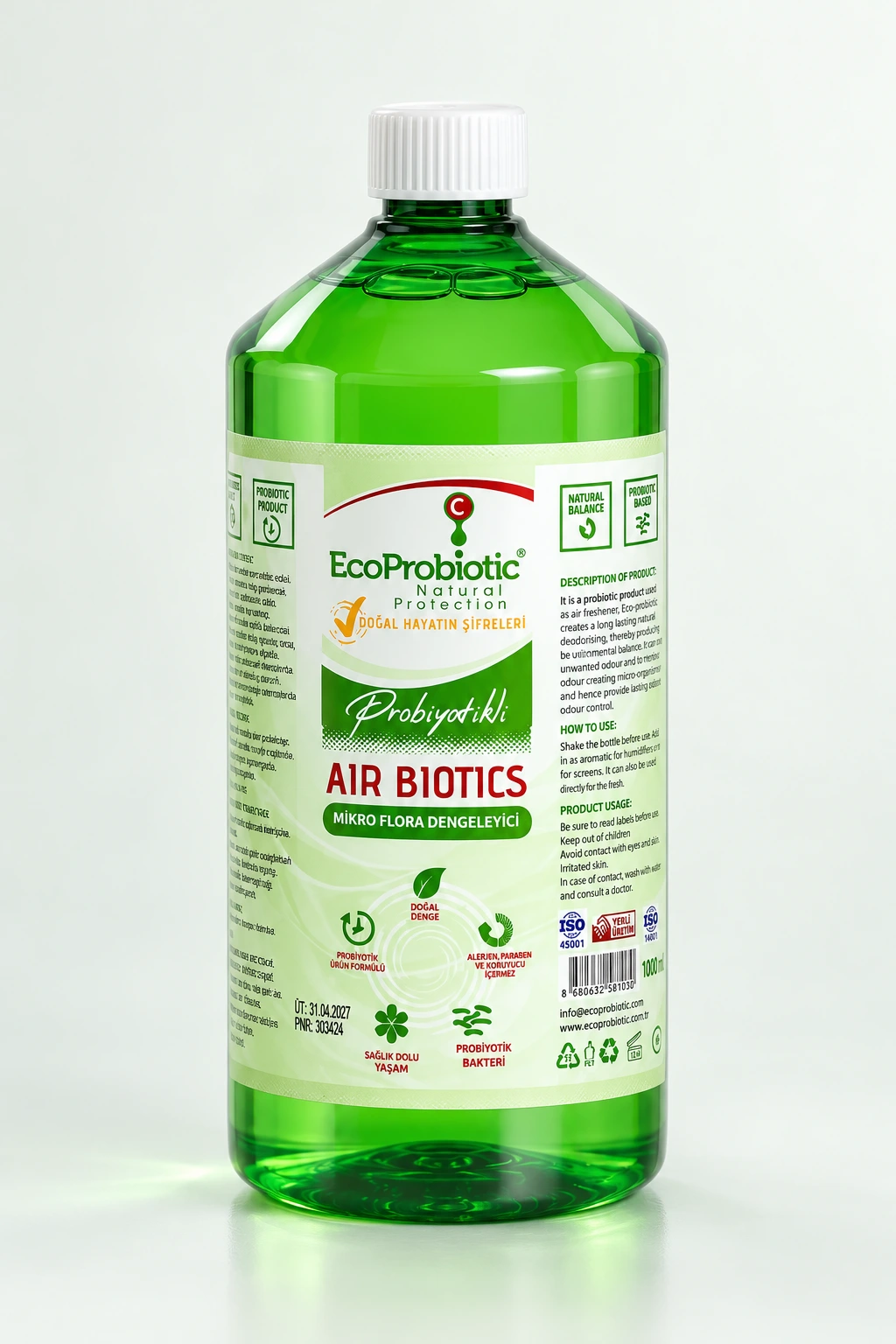 Air Biotics Probiyotikli Koku Giderici 1 Litre